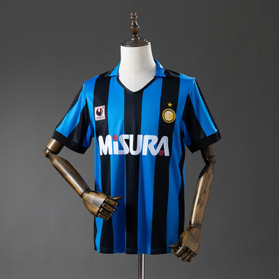 Inter Mailand Trikot 1990-91 Heim Retro Fußballtrikot