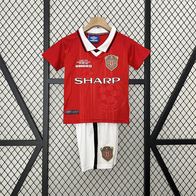 Retro Kinder Man United Heimtrikot 99/00