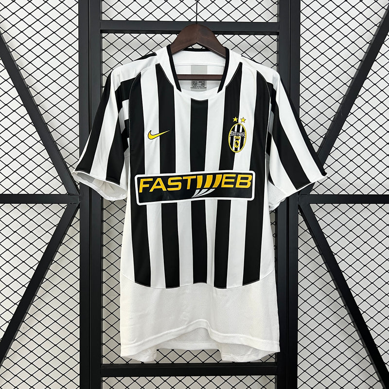 Retro JUV Jersey 2003-04 Home Football Kit Soccer Jersey