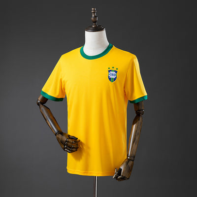 Brasilien Trikot 1971 Heim Retro Kit