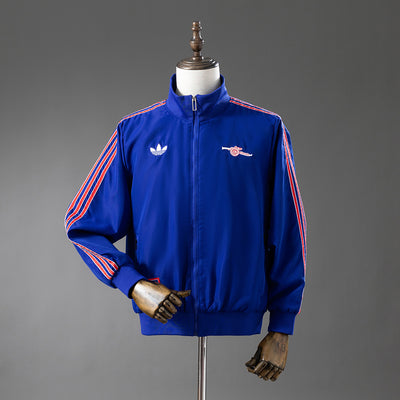 Arsenal Windbreaker 2025-26 Königsblau Fußballjacke