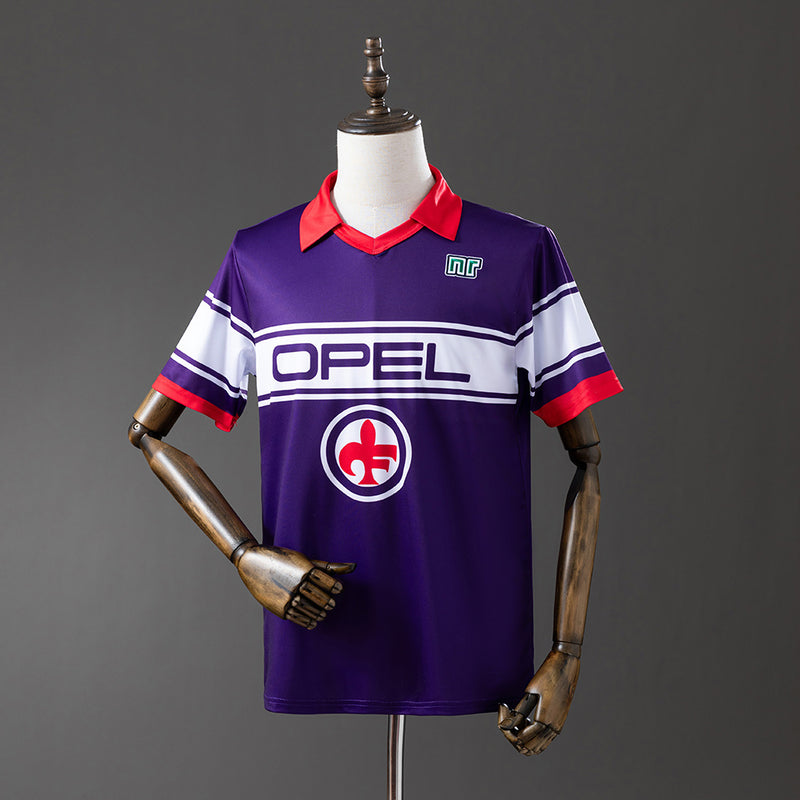 Fiorentina Trikot 1983-85 Heim Retro-Fußball-Trikot