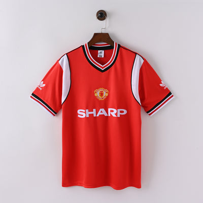 Retro Manchester United Heimtrikot 1985 Fußballtrikot