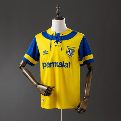 Parma Trikot 1993-95 Heim Retro Fußballausrüstung