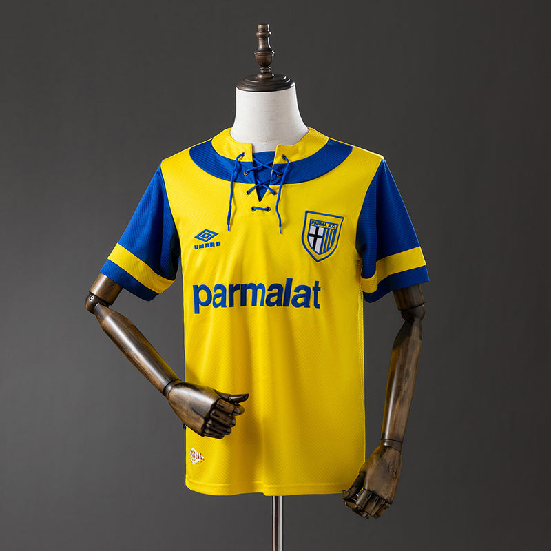 Parma Trikot 1993-95 Heim Retro Fußballausrüstung