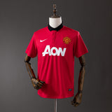 Man United Jersey 2013-14 Home Retro Football Kit