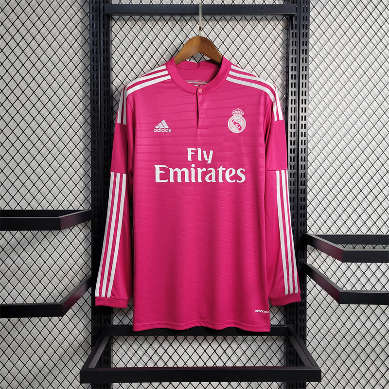 Real Madrid Auswärtstrikot 14/15 Retro Langarm
