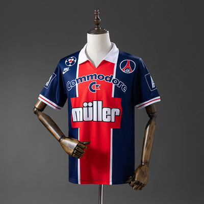 PSG Trikot 1991-92 Heim Retro Fußballtrikot