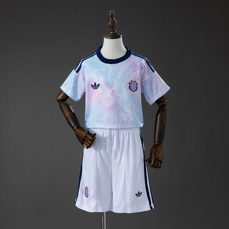 Kids Costa Rica Away Jersey 2026 Football Kit Soccer Shirt