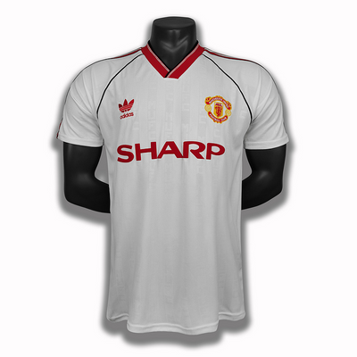 Man United Retro Trikot 1988 Auswärts Fußballtrikot Fußballshirt