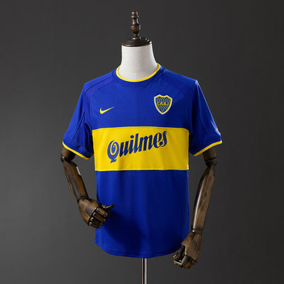 Boca Juniors Trikot 1999-00 Heim Retro Fußballtrikot