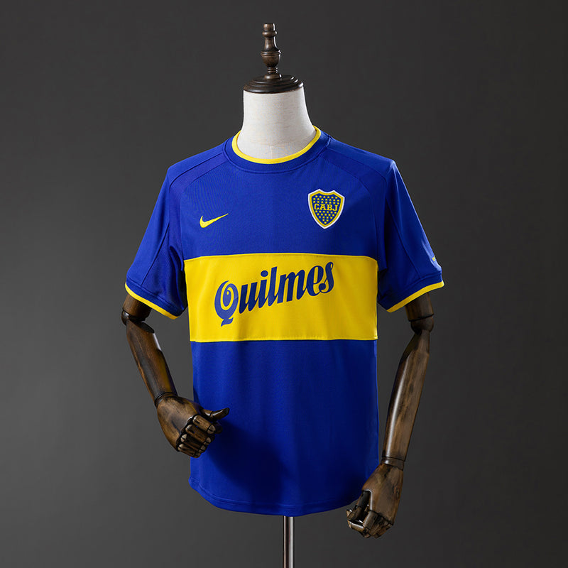 Boca Juniors Trikot 1999-00 Heim Retro Fußballtrikot