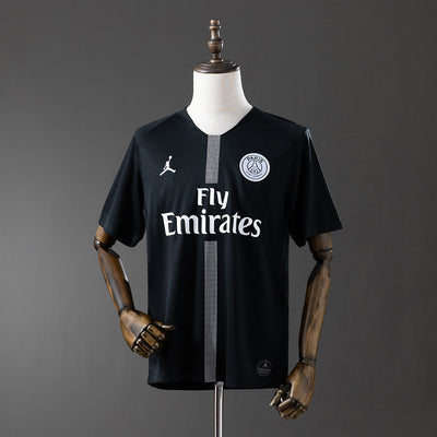 PSG Trikot 2018-19 Schwarz Retro Fußball-Kit