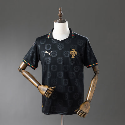 Portugal Trikot 25/26 Schwarz Sonderedition Fußballausrüstung