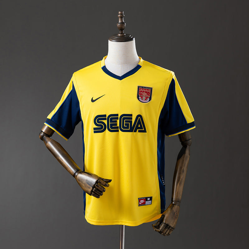 Arsenal Trikot 1999-00 Auswärts Retro Fußballtrikot