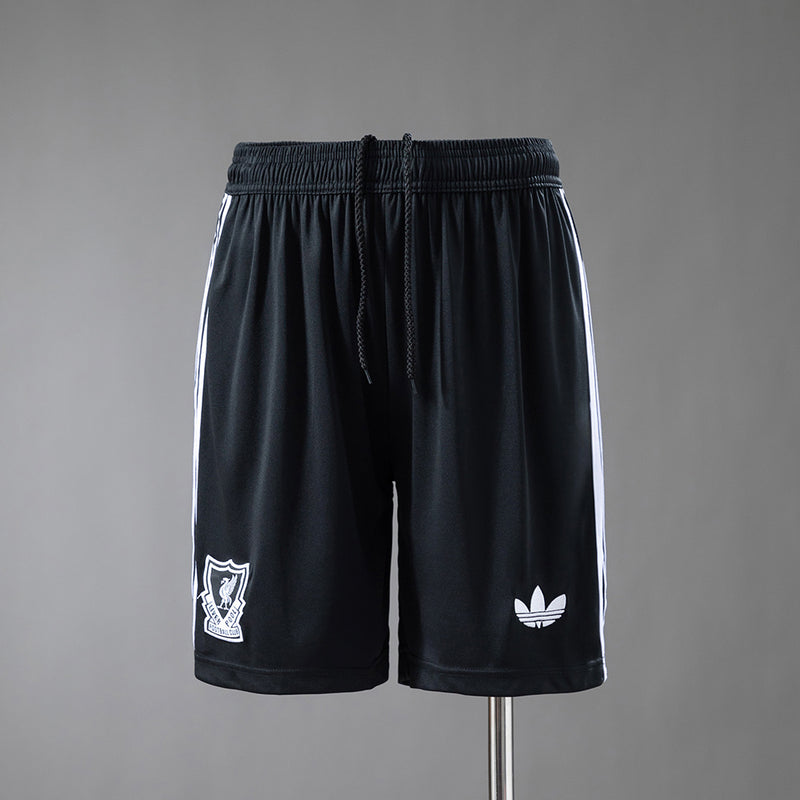 Liver Schwarze Shorts 25/26 Fußball Trikot Shorts