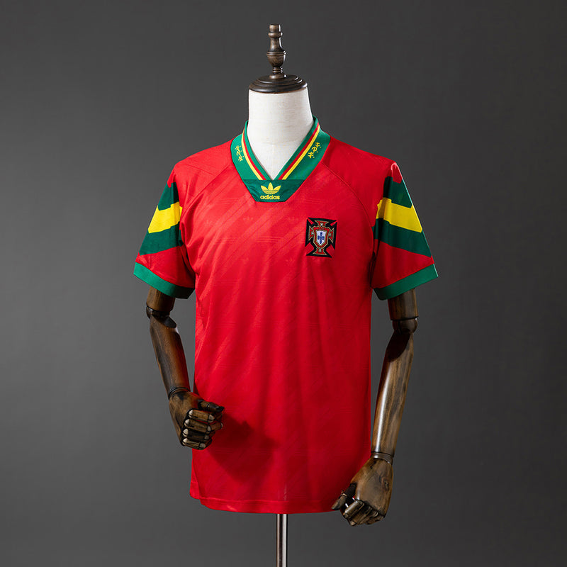 Portugal Trikot 1992-94 Heim Retro Fußball-Trikot