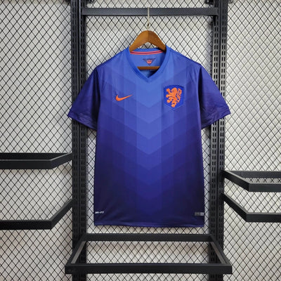 Retro Niederlande Auswärtstrikot 2014 Fußball