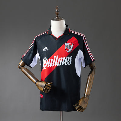 River Plate Trikot 2000-01 Auswärts Retro Fußball Trikot