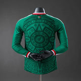 Player Version Mexico Home Jersey 2026 World Cup Football Kit Long Sleeves PalmSportss