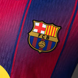 Barcelona Jersey 25/26 Home Football Kit  Long Sleeves Player Version