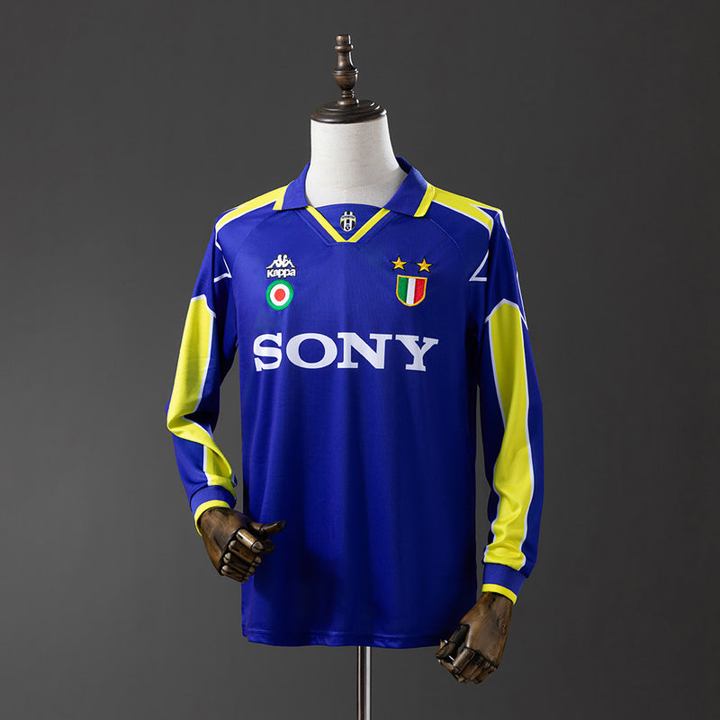 JUV Trikot 1995-96 Auswärts Retro Kit Langarm