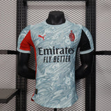 player version ac milan away jersey 25/26 football kit soccer jersey - PalmSportss