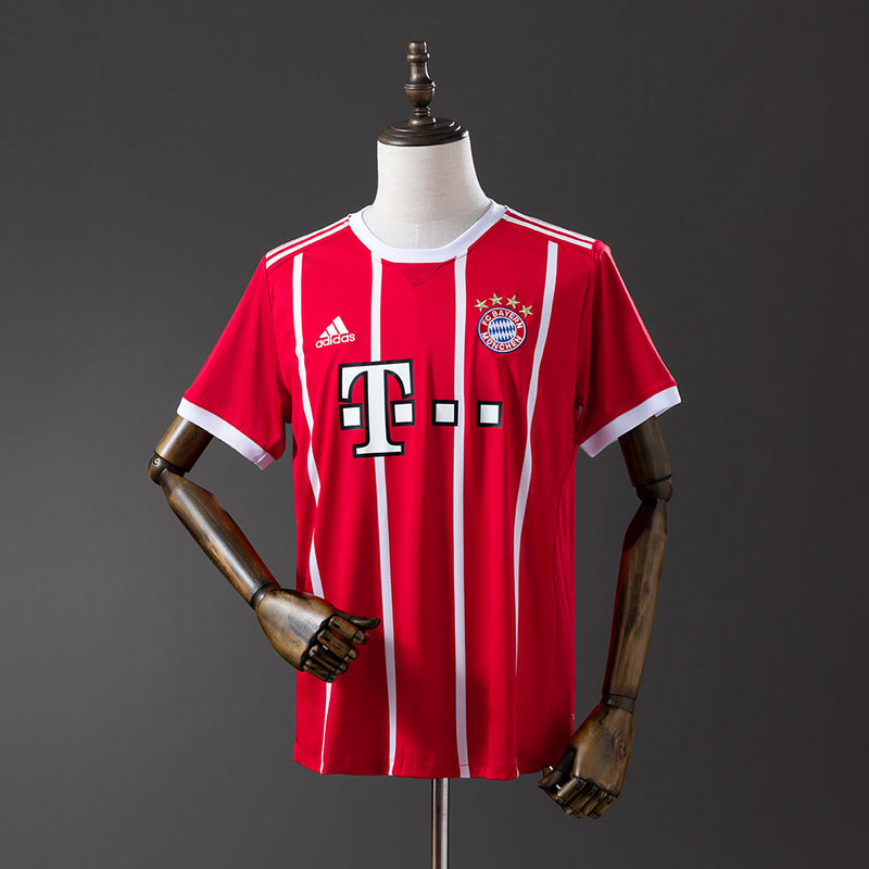 Bayern München Trikot 2017-18 Heim Retro Fußballtrikot