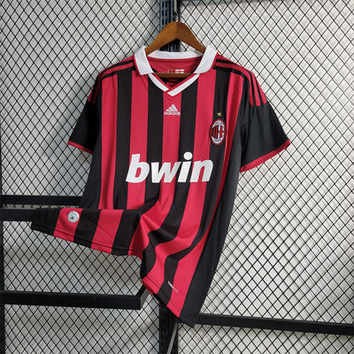 AC Mailand Trikot 09/10 Geschichte Retro Fußballtrikot Wunschname 2009 2010 Fußball Sport T-Shirt