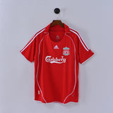 Retro Liver Jersey 2006-07 Home Football Kit Soccer Jersey