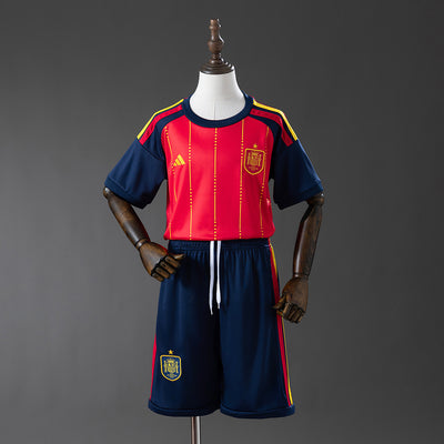 Kinder Spanien Trikot 2026 WM Heimtrikot Fußball