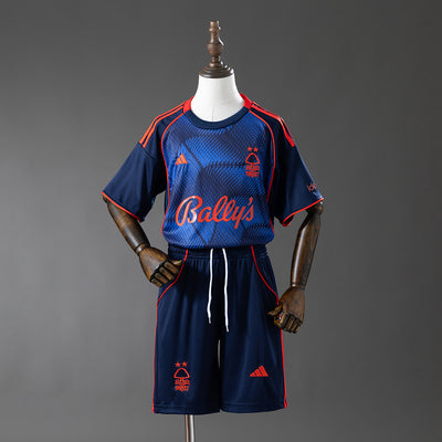 Kinder Nottingham Forest Trikot 2025/26 Drittes Fußballtrikot