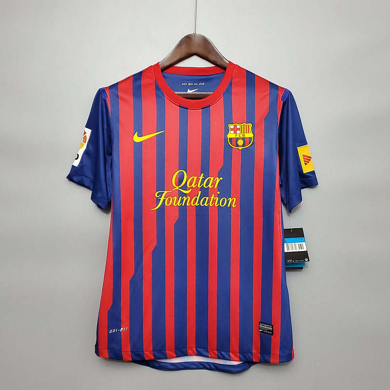 Barcelona Retro Trikot 2011/12 Heim Fußballtrikot Fußballhemd