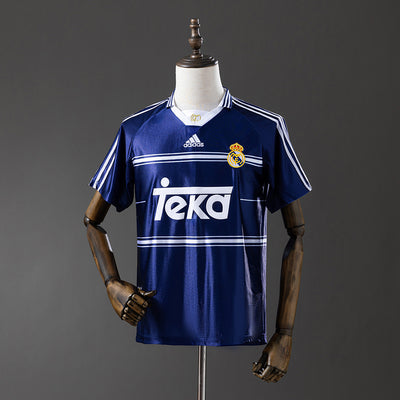 Real Madrid Trikot 1998-99 Auswärts Retro Fußballtrikot