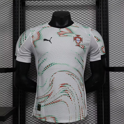 Spielerversion Portugal Trikot 25/26 Auswärts Ronaldo Fußball-Kit Fußballtrikot