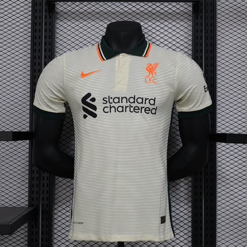 Spielerversion Liver Trikot Auswärtsset 2021/22 Fußballtrikot