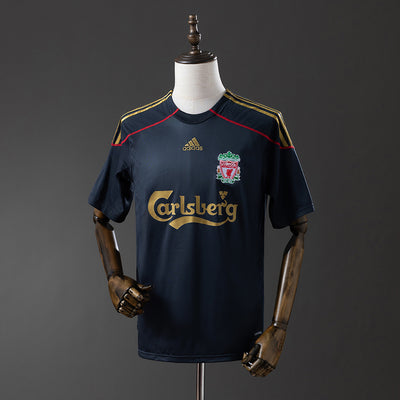 Liver Jersey 2009-10 Auswärts Retro Fußballtrikot