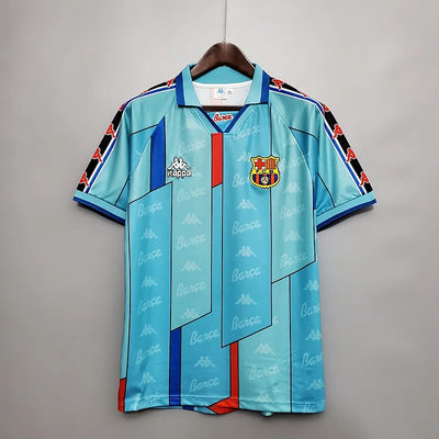 Barcelona Retro Jersey 1996/97 Away Football Jersey Soccer Shirt