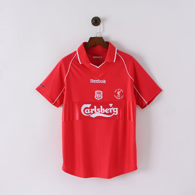 Retro Liverpool Heimtrikot 2000-01 Fußballtrikot Fußballshirt