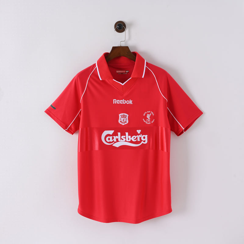 Retro Liver Home Jersey 2000-01 Football Kit Soccer shirt