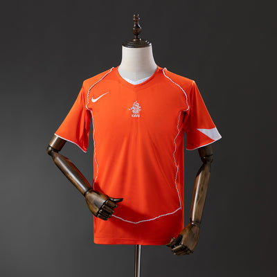 Niederlande Trikot 2004 Heim Retro Fußball-Trikot