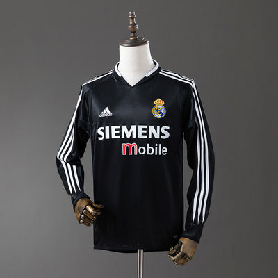 Real Madrid Trikot 2004-05 Drittes Retro-Set Langarm