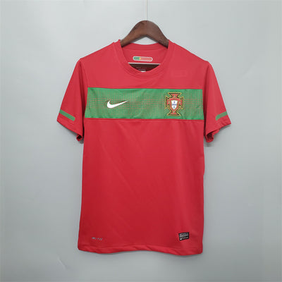 Portugal Trikot Heimtrikot 2010 Retro Fußballmannschaft Fußballtrikot