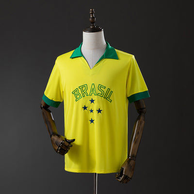 Brasilien Trikot 1958 Heim Retro Fußballtrikot