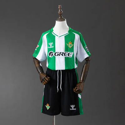 Kids Real Betis Jersey 25/26 Home Football Kit