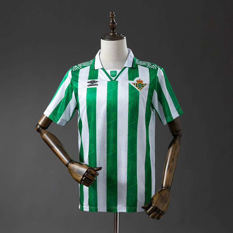 Real Betis Trikot 1994-95 Heim Retro Fußball Trikot