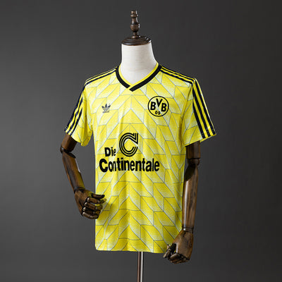 Dortmund Trikot 1988-89 Heim Retro Fußballtrikot
