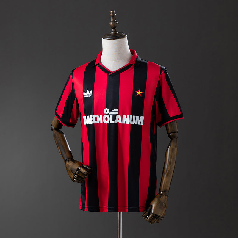 AC Mailand Trikot 1990-91 Heim Retro Fußball-Trikot