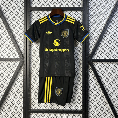 Kinder Manchester United Trikot 25/26 Drittes Fußballtrikot