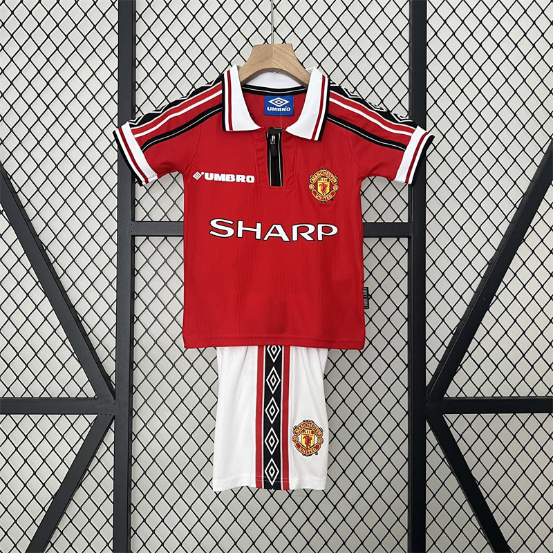 Retro Kinder Man United Heimtrikot 98/99